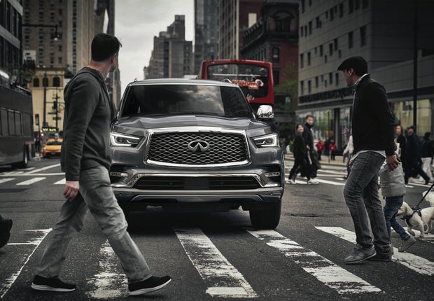 2023 INFINITI QX80 Key Features - PREDICTIVE FORWARD COLLISION WARNING | Lia INFINITI in Cohoes NY