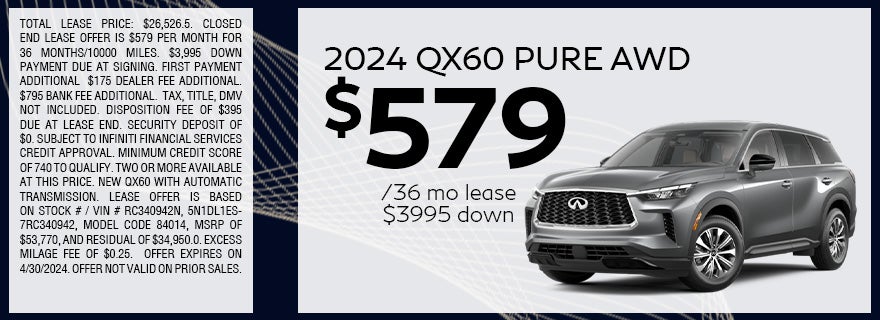 qx60 lease special