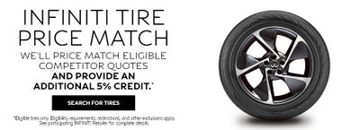 Infiniti Tire Price Match